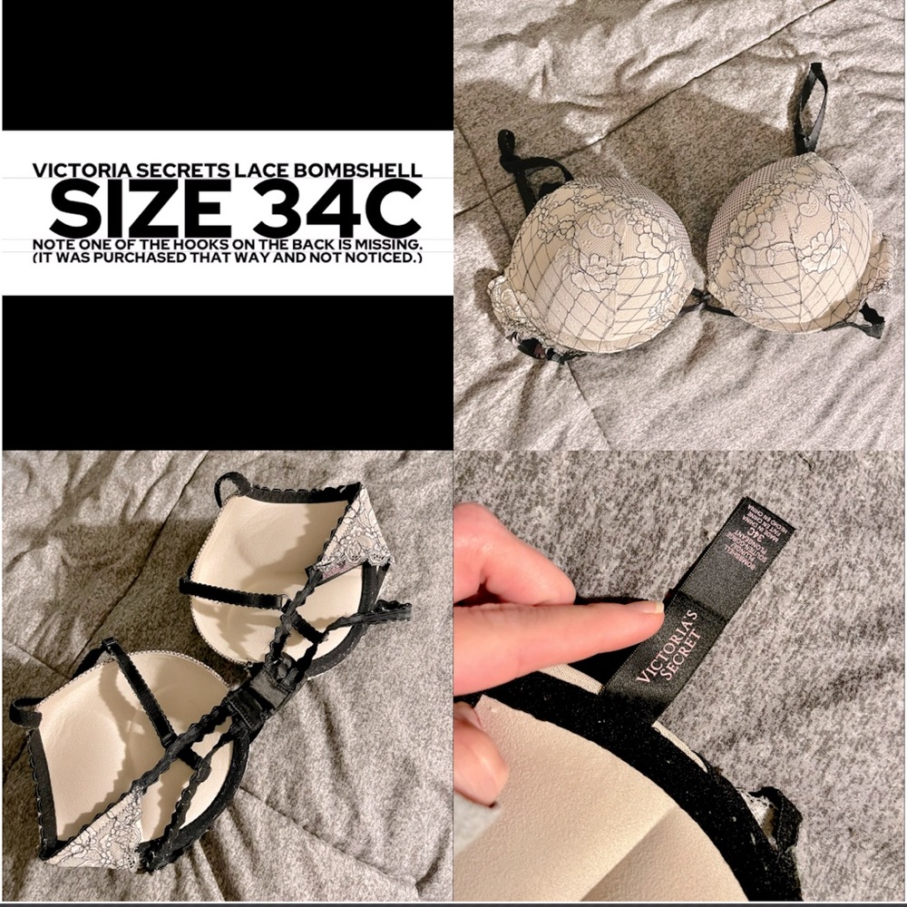Victoria Secrets lace bombshell size 34C